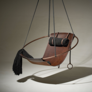 Genuine Leather Handmade Swing Chair
