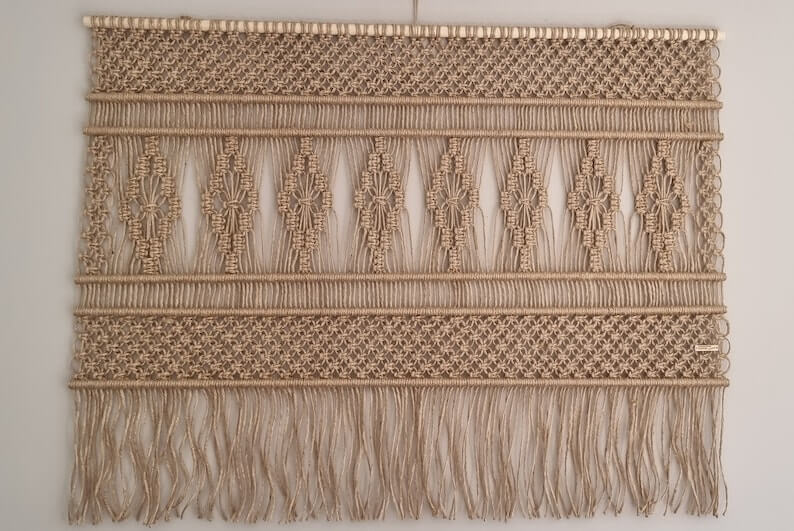 Handmade Macrame Wall Hanging - Image 3