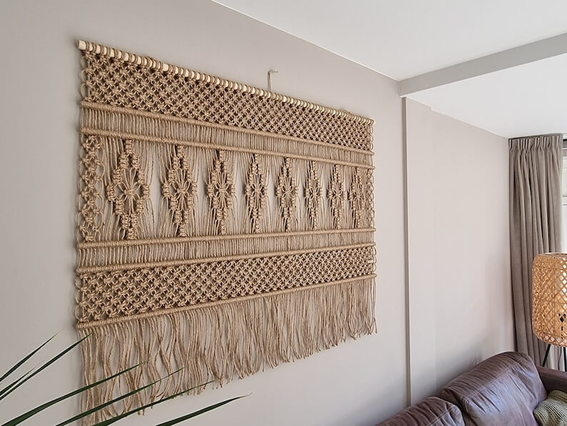 Handmade Macrame Wall Hanging