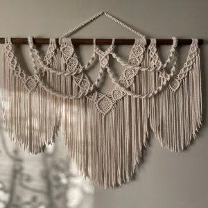 Modern Macrame Wall Hanging, Stylish Wall Hanging