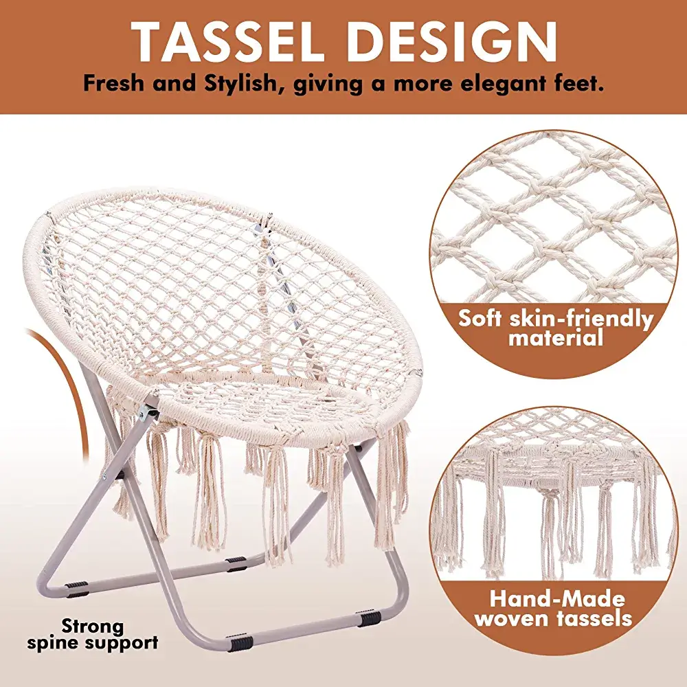 Cozy Chair, Handmade Garden Chairs, Stylish Bohemian Chair - Image 3