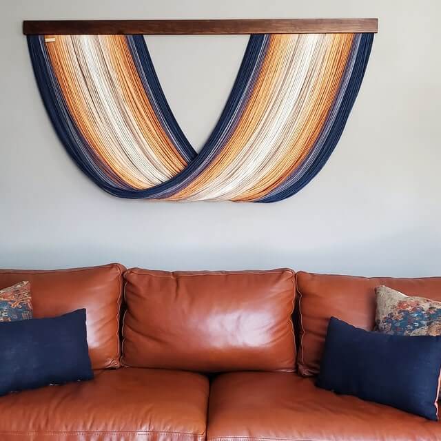 Handmade Yarn Wall Hanging