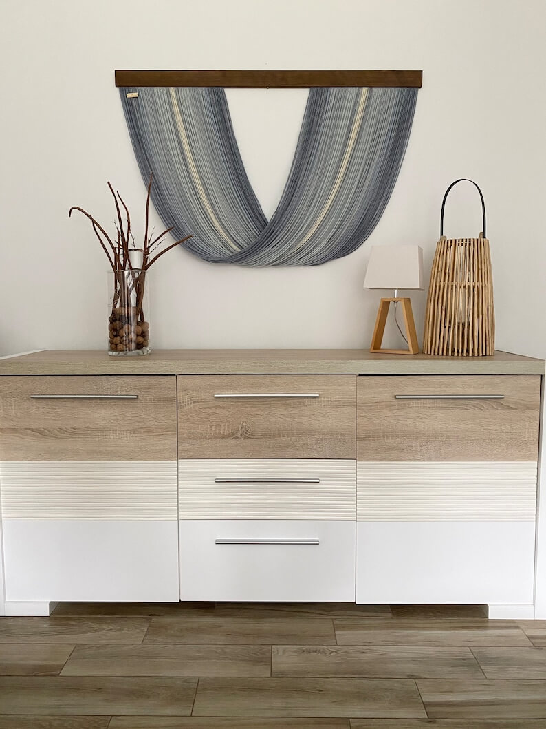 Handmade Yarn Wall Hanging - Image 2