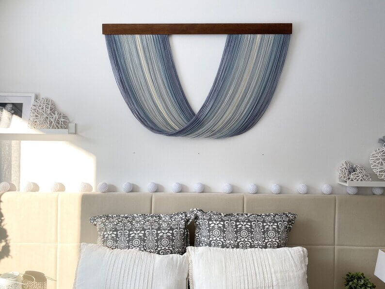 Handmade Yarn Wall Hanging