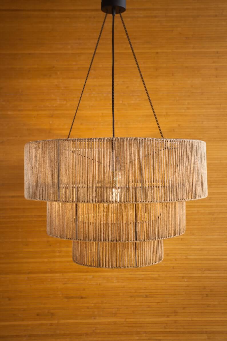 Handmade Chandelier, Pendant Lamp - Image 6