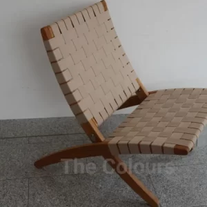 Hand Woven Wooden Chair,Folding Chair, Comfey Chair,Relaxing Chair