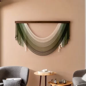 Fiber Wall Decor Boho Wall Hanging, Bohemian Wall Decor
