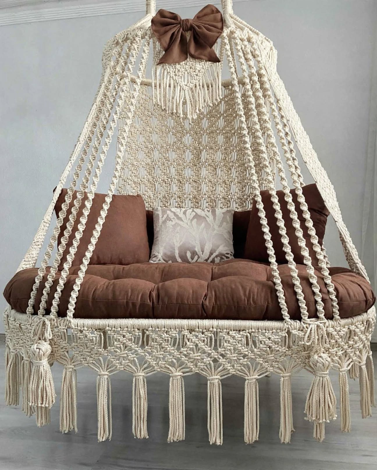 Gold Swing Bed, Large Family Swing Bed