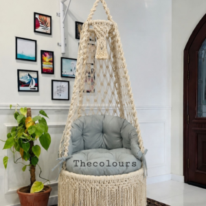 Macrame Swing With Stand